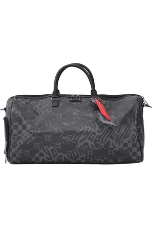 Sprayground Taske, unisex, Sort, ONE SIZE, Uld, Sort Duffle Taske 3AM Check