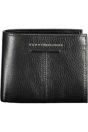 Tommy Hilfiger Tilbehør, Herre, Sort, ONE SIZE, Læder, Sort Læder Herre Pung