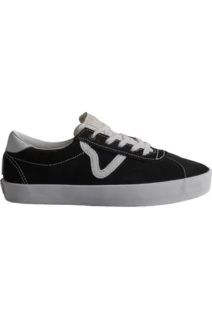 Vans Sko, Herre, Sort, 45 EU, Læder, Retro Skate Lavtop Sneakers