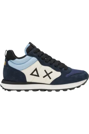 sun68 Sko, Herre, Flerfarvet, 42 EU, Nylon, Mid Top Farverig Sneaker