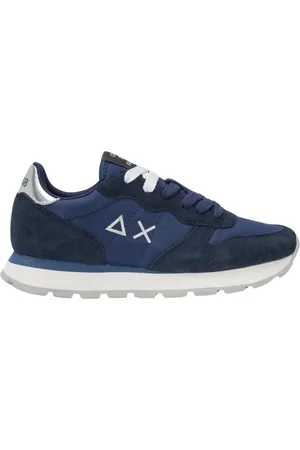sun68 Sko, Dame, Blå, 36 EU, Uld, Blå Sneakers Ally Guld Sølv