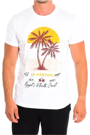 La Martina Top, Herre, Hvid, 3XL, Kortærmet T-shirt til mænd