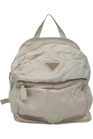 Prada Pre-owned, Dame, , ONE SIZE, Nylon, Pre-owned nylon rygsaekke