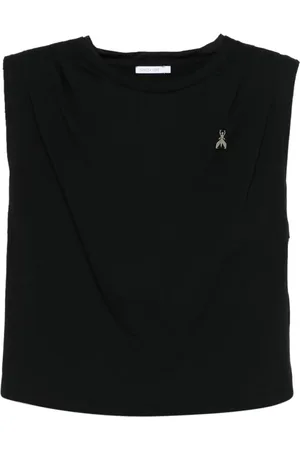 Patrizia Pepe Top, Dame, Sort, XS, Bomuld, Rebel mod Sort T-shirt