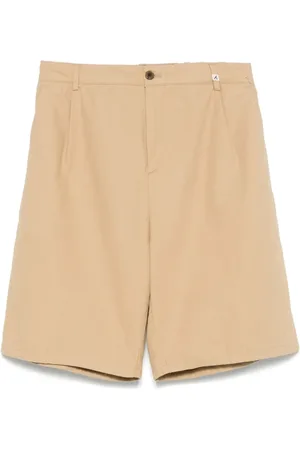 MYTHS Shorts, Herre, Brun, XL, Beige Almond Shorts med Lommer