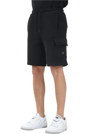 Calvin Klein Shorts, Herre, Sort, L, Bomuld, Sorte Cargo Shorts til Mænd