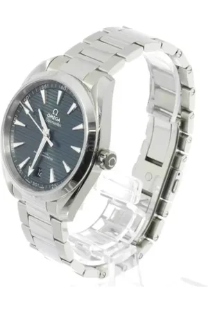 Omega Pre-owned, Dame, Grøn, ONE SIZE, Tyl, Pre-owned Rustfrit stal watches