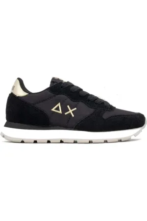 sun68 Sko, Dame, Sort, 39 EU, Uld, Ally Guld Sølv Sneaker