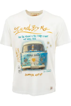 BOB der Bär Top, Herre, Hvid, 2XL, Jersey Print Herre T-shirt