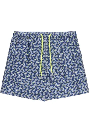 MC2 SAINT BARTH Badetøj, Herre, Blå, XL, Blå Tennis Cross Trunk Suit Mænd