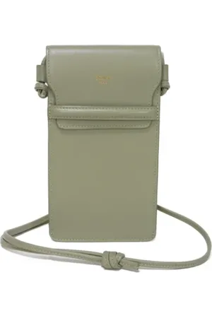 Céline Pre-owned, unisex, Grå, ONE SIZE, Tyl, Pre-owned Laeder pouches