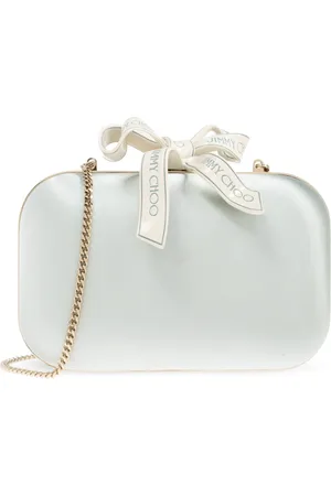 Jimmy Choo Taske, Dame, Blå, ONE SIZE, Uld, Clutch Cloud