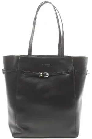 Givenchy Pre-owned, Dame, Sort, ONE SIZE, Uld, Pre-owned Laeder totes