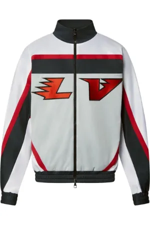 LOUIS VUITTON Sweathshirts & Hoodies, Herre, Flerfarvet, L, Uld, Grafisk Hockey Top | Vinterstil
