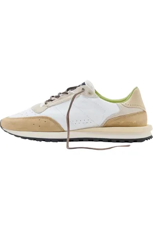 Hidnander Sko, Herre, , 42 EU, Læder, Læder Sneakers med Ruskind Detaljer