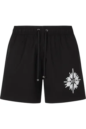 AMIRI Badetøj, Herre, Sort, XL, Sort Havetøj Starburst Swim Trunk
