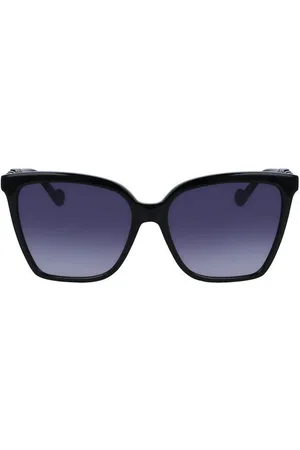 Liu Jo Tilbehør, Dame, Sort, ONE SIZE, Sort Bio-Indsprøjtet Dame Solbrille