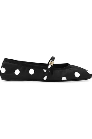 Dolce & Gabbana Sko, Dame, Sort, 39 EU, Elegant Ballet Flats til Kvinder