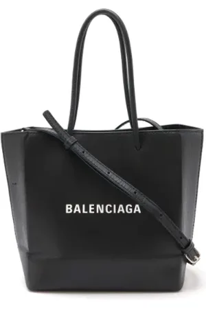 Balenciaga Pre-owned, Dame, Sort, ONE SIZE, Uld, Pre-owned Laeder balenciaga-tasker