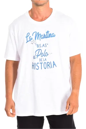 La Martina Top, Herre, Hvid, 3XL, Kortærmet T-shirt til mænd