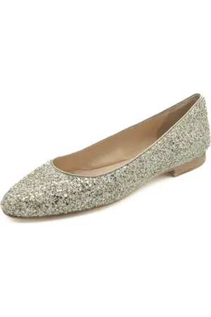 Prosperine Sko, Dame, Grå, 38 EU, Uld, Glitter Guld Dame Sko Ss25