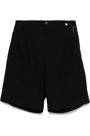 MYTHS Shorts, Herre, Sort, XL, Sort Bæltede Shorts med Lommer