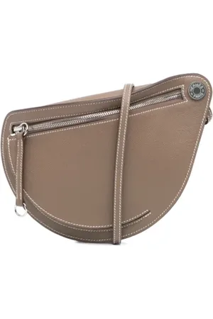 Hermès Pre-owned, Dame, Brun, ONE SIZE, Uld, Pre-owned Laeder crossbody-tasker
