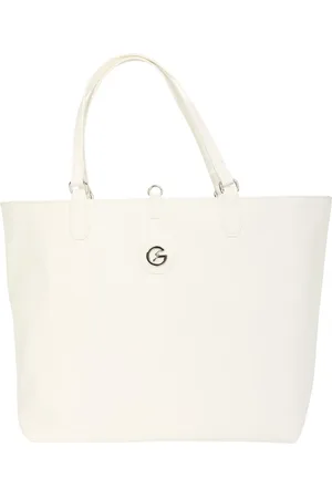 Gattinoni Taske, Dame, Hvid, ONE SIZE, Læder, Hvid Shopping Taske med Teodosia Mono