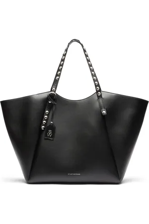 Stuart Weitzman Taske, Dame, Sort, ONE SIZE, Uld, Gogo Stud Tote