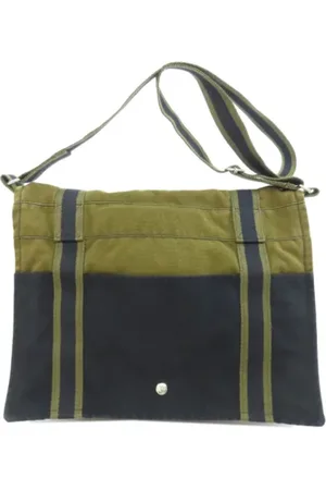Hermès Pre-owned, Dame, Flerfarvet, ONE SIZE, Uld, Pre-owned Canvas skuldertasker