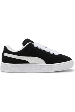 PUMA Sko, Dame, Sort, 35 1/2 EU, Suede, Klassiske Suede Sneakers