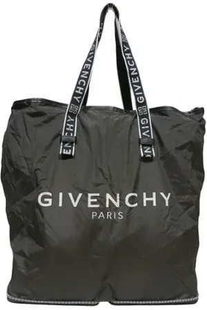 Givenchy Pre-owned, Dame, Sort, ONE SIZE, Nylon, Pre-owned nylon hndtasker