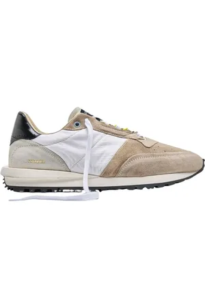 Hidnander Sko, Herre, , 40 EU, Læder, Sneakers med gummisål og teknisk stof og ruskindsoverdel