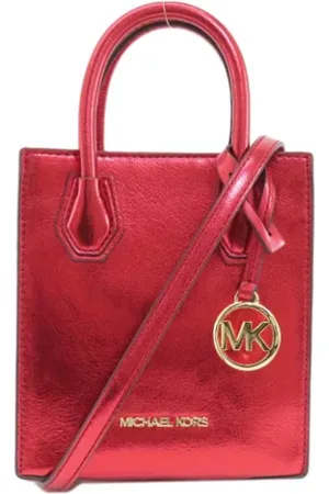 Michael Kors Pre-owned, Dame, Rød, ONE SIZE, Uld, Pre-owned Plast hndtasker