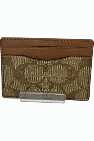 Coach Pre-owned, Dame, Brun, ONE SIZE, Tyl, Pre-owned Canvas punge