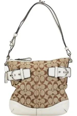 Coach Pre-owned, Dame, , ONE SIZE, Tyl, Pre-owned Canvas totes