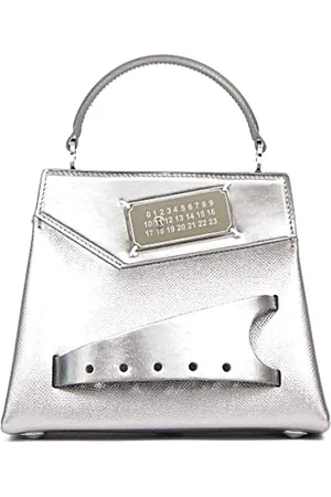 Maison Margiela Taske, Dame, Grå, ONE SIZE, Uld, Stilfuld Lædertaske