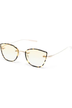 Barton Perreira Tilbehør, Dame, Brun, 50 MM, Tyl, Brandy Golhecctr SUN Solbriller
