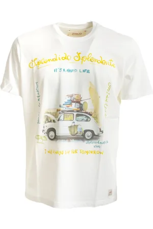BOB der Bär Top, Herre, Hvid, M, Jersey Print Herre T-shirt