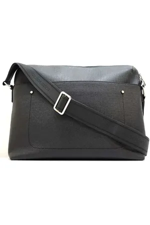 LOUIS VUITTON Pre-owned, Herre, Sort, ONE SIZE, Uld, Pre-owned canvas tasker