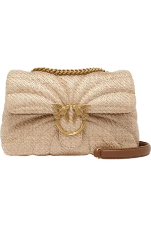 Pinko Taske, Dame, , ONE SIZE, Uld, Butterfly Love Bag Puff Skuldertaske