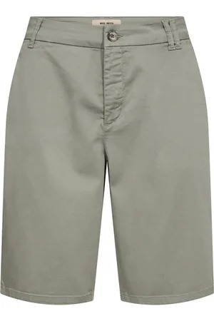 Mos Mosh Shorts, Dame, Grå, W29, Bomuld, Enkle bomuldsshorts og trusser