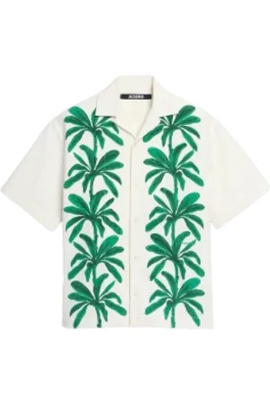 Jacquemus Skjorte, Herre, Hvid, M, Bomuld, Hvid La Chemise Jean Skjorte