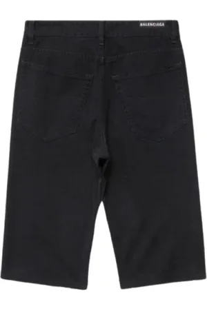 Balenciaga Shorts, Herre, Sort, M, Uld, Stilfuld Kort Kjole