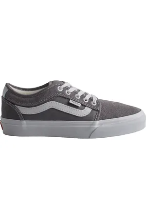 Vans Sko, Herre, Grå, 40 1/2 EU, Skate Chukka Low Sidestripe Sneakers