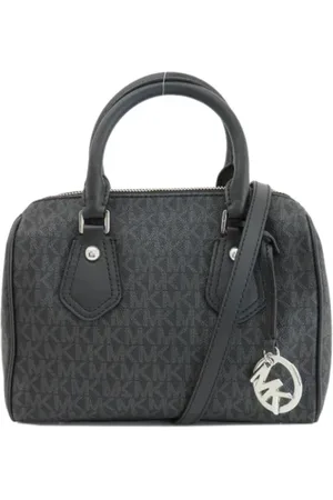 Michael Kors Pre-owned, Dame, Sort, ONE SIZE, Uld, Pre-owned Plast hndtasker
