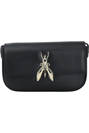 Patrizia Pepe Taske, Dame, Sort, ONE SIZE, Uld, Sort skuldertaske Maxi Fly