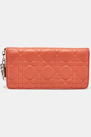 Dior Pre-owned, Dame, , ONE SIZE, Tyl, Pre-owned Laeder punge