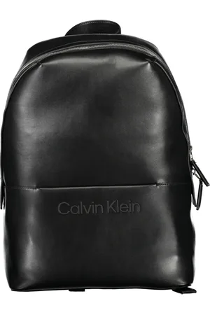 Calvin Klein Taske, Herre, Sort, ONE SIZE, Uld, Sort herre rygsæk med laptop rum