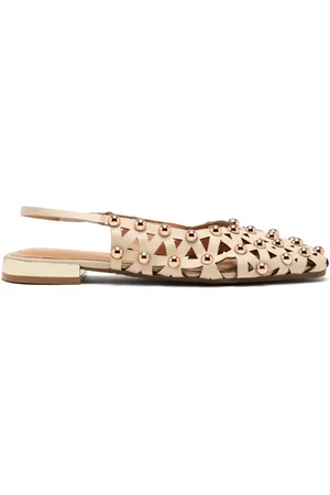 Gioseppo Sko, Dame, , 38 EU, Læder, Perforeret læder nitter slingback sandaler